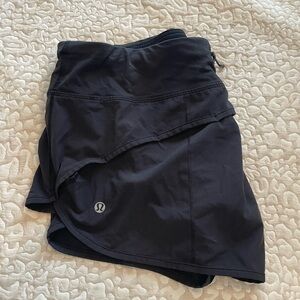 Lululemon black shorts size 8!! In great condition